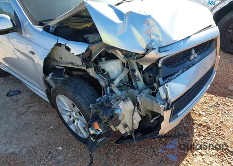 2011 Mitsubishi Outlander Sport Se from USA, damaged, VIN JA4AP4AU2BZ016010